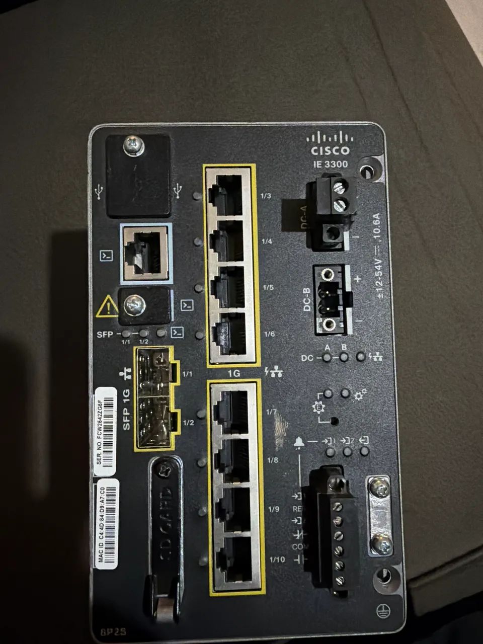 Cisco IE 3300 8p2s
