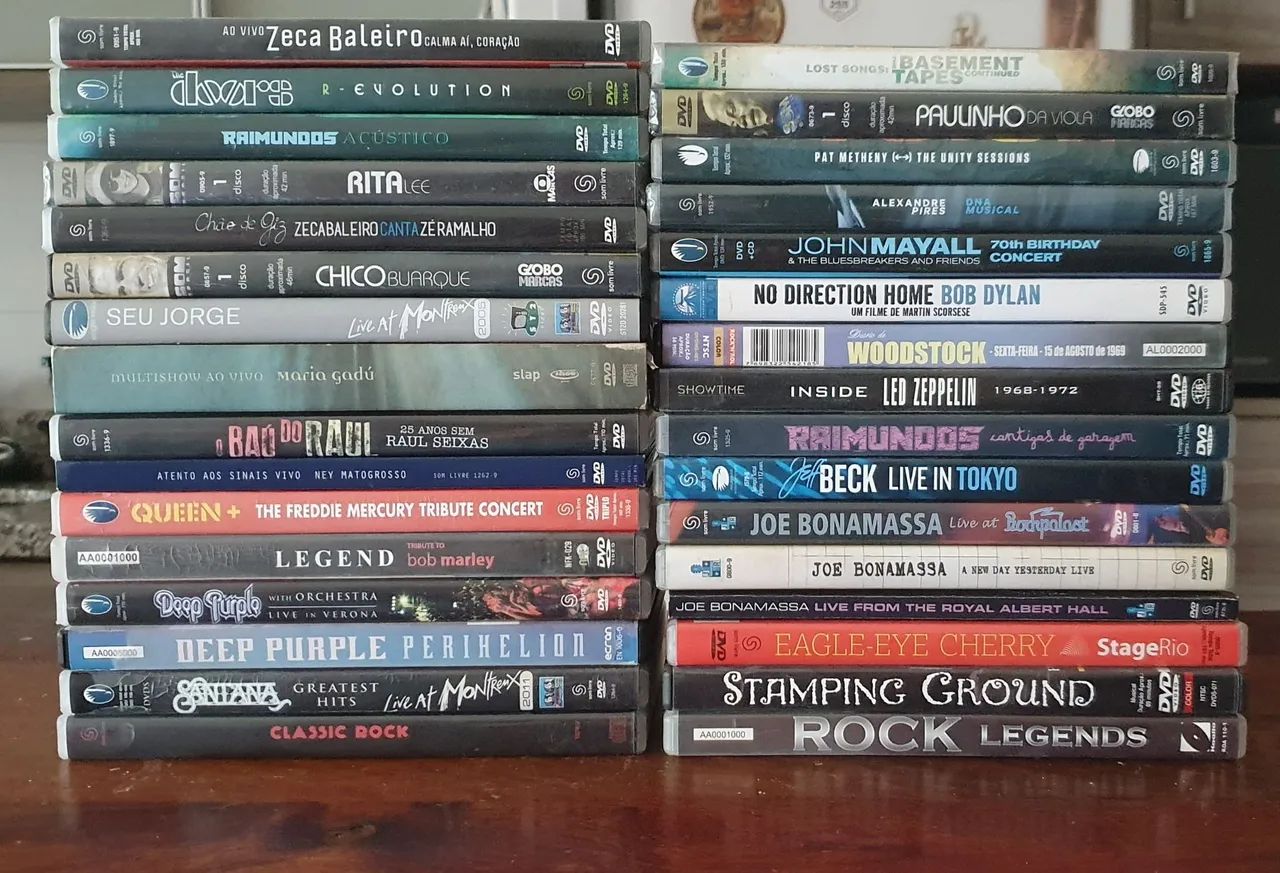 DVDs novos e seminovos