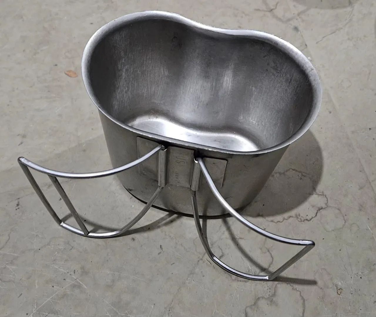 Caneco americano em aço inox 