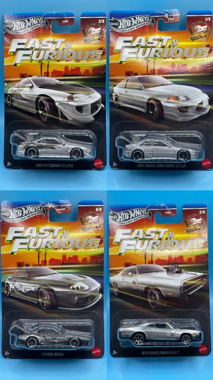 Hot wheels Velozes e Furiosos (Silver)