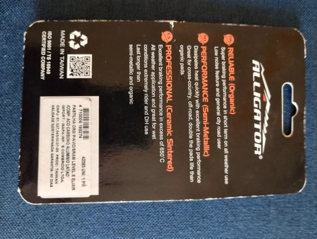 Pastilha Freio Aligator Avid Sram Elixir Level - Foto 2