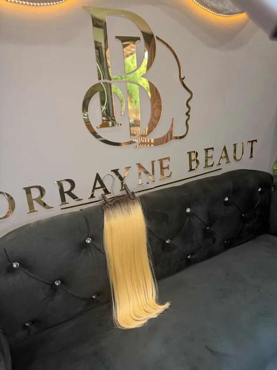 Mega hair brasileiro loiro  - Foto 2
