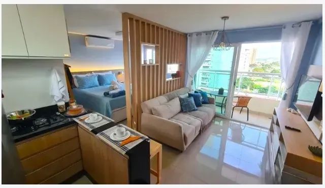 Belíssimo Apartamento Flat Mobiliado - em Ponta Negra
