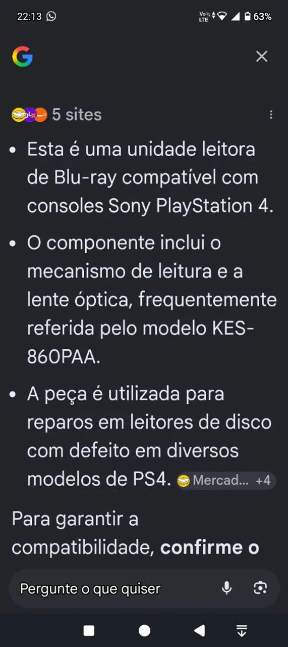Leitor de Blu Ray para ps4( no estado) - Foto 3