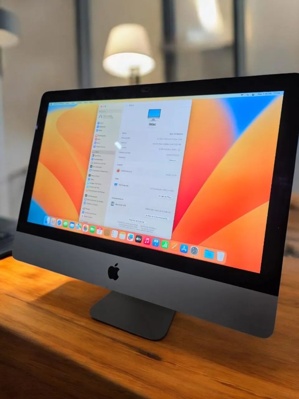 iMac 2017 21.5 Polegadas i5 8gb Ram 240gb SSD com Caixa  + Acessórios - Aceito troca - Foto 2