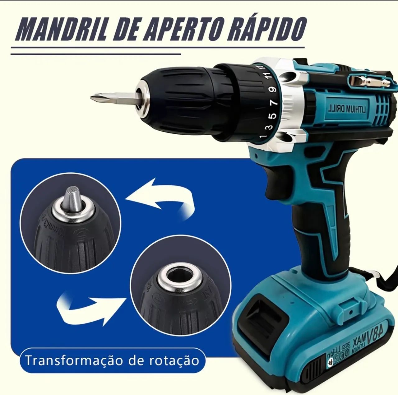 Kit parafusadeira  - Foto 2