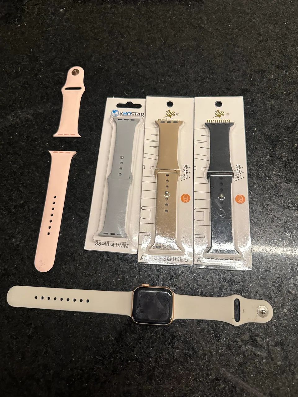 Apple Watch Series 3 Rose - Original + Pulseiras Extras + Caixa - Foto 4