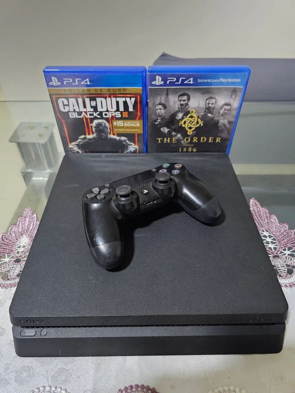 PlayStation 4 Slim 1Tb - Funcionando Normalmente - Foto 3