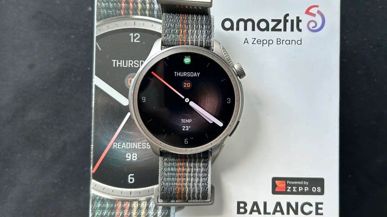Amazfit Balance 1 cinza