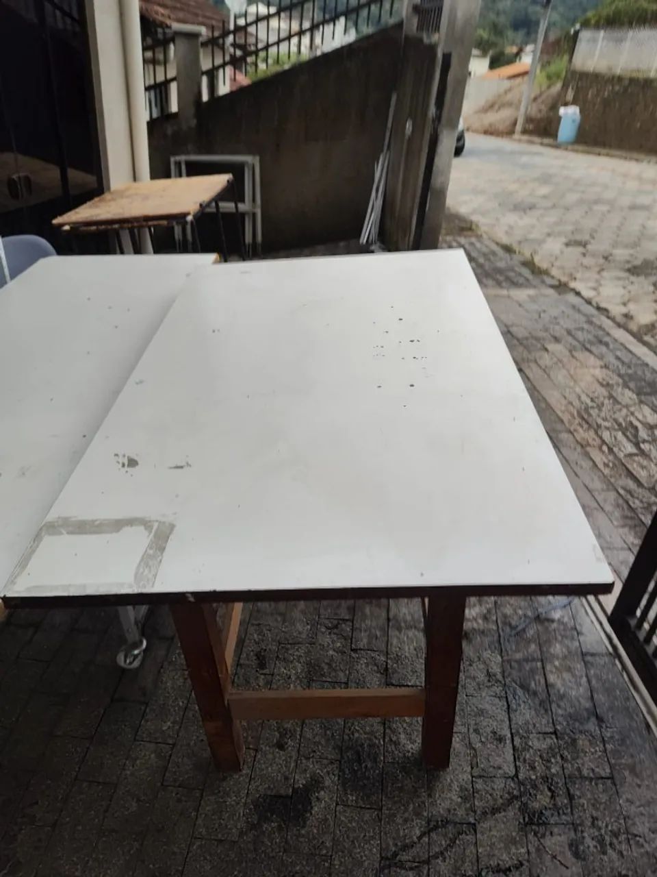 Mesa de Trabalho - Reforçada - Madeira