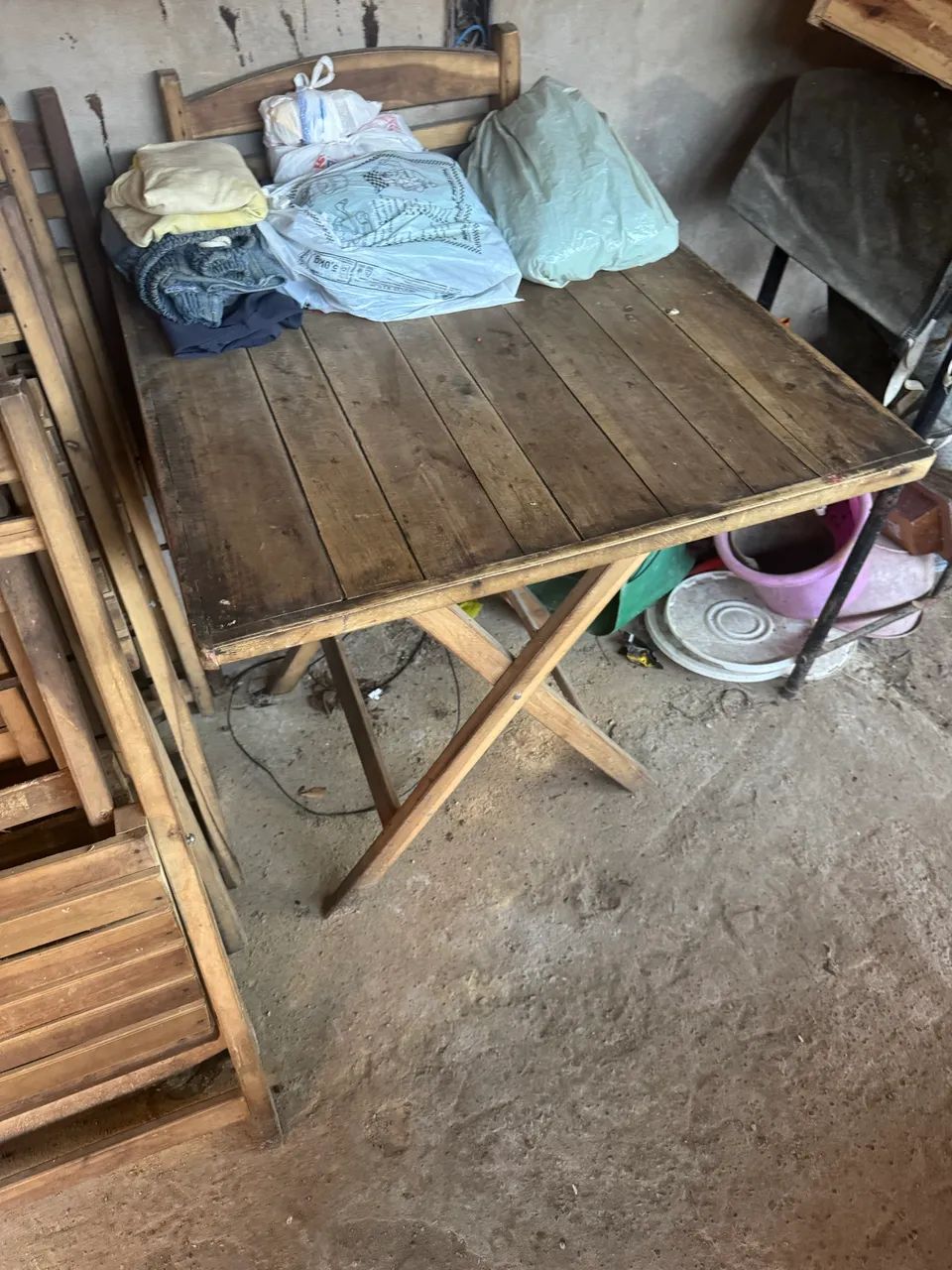 Mesas de madeiras 