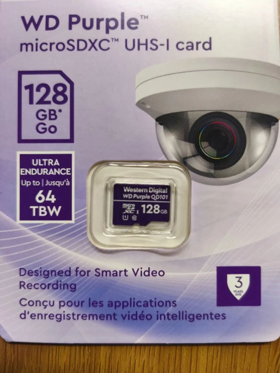 Western Digital WD Purple 512GB MicroSDXC Card 24/7 - Weather