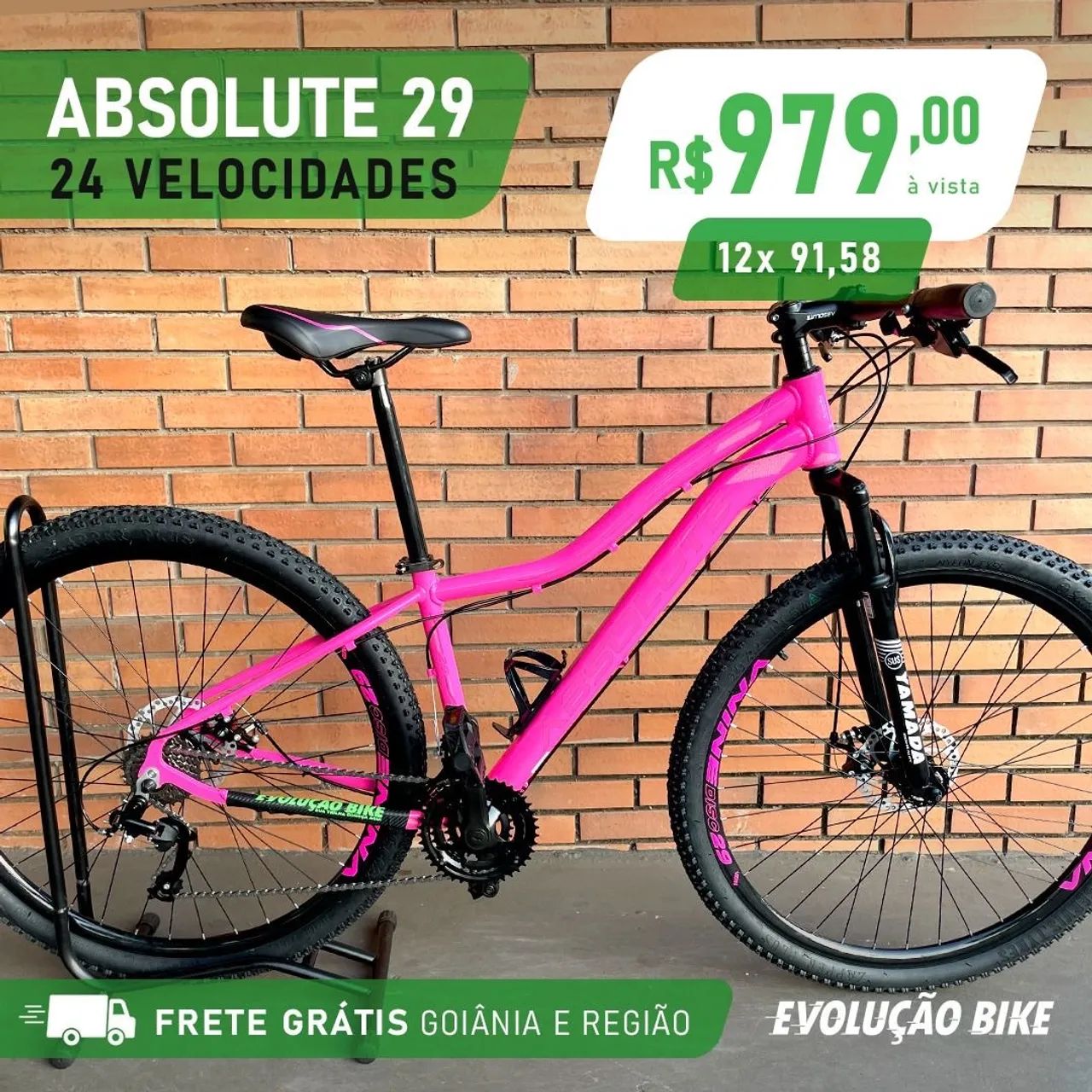 BICICLETA ABSOLUTE ARO 29 - FRETE GRÁTIS  - Foto 3