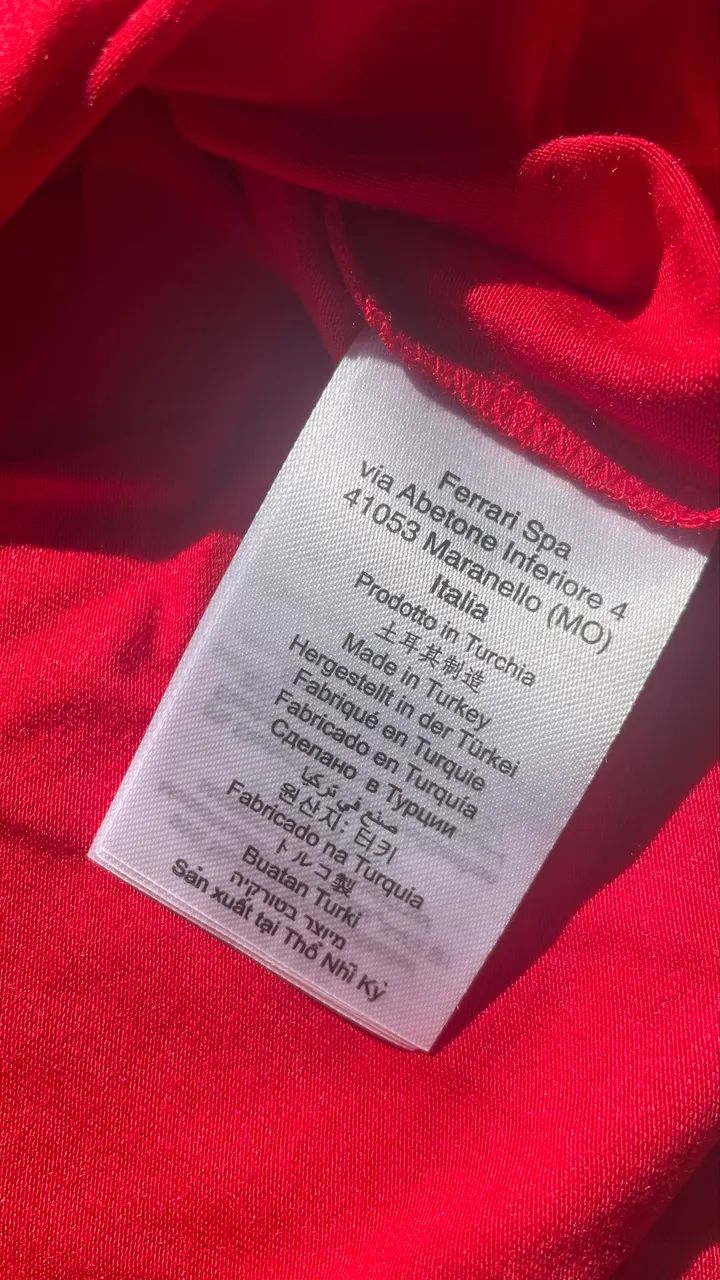 Blusa Ferrari - Foto 5