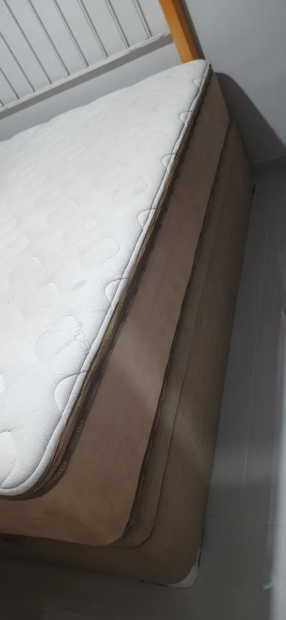 Cama Queen Bau 158x198 Simmons  - Foto 3