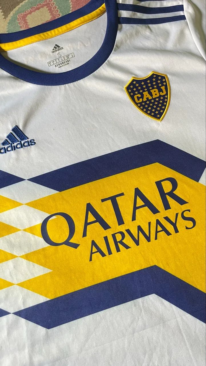 Camisa e Boné do Boca Juniors. 