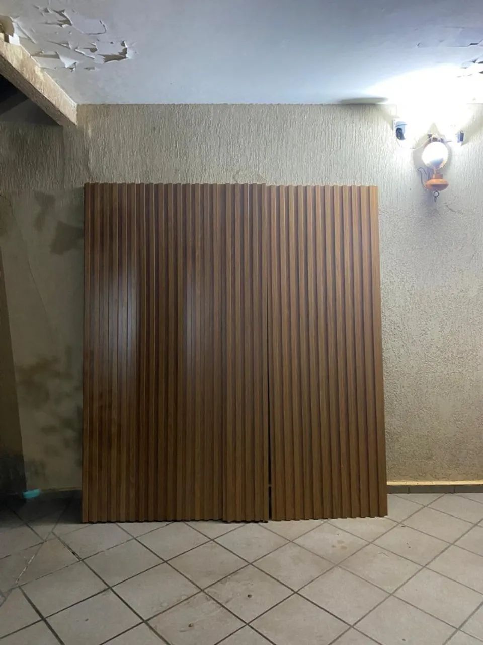 Placa ripada de MDF