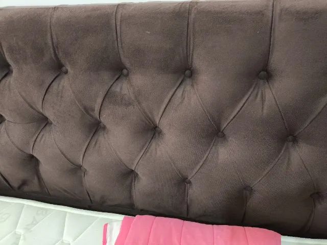 Cama box casal com cabeceira - Foto 3