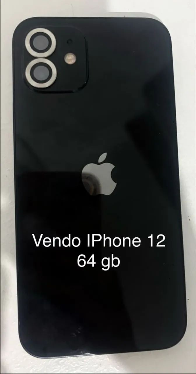 Vendo IPHONE 12 64gb - usado, ótimo estado 