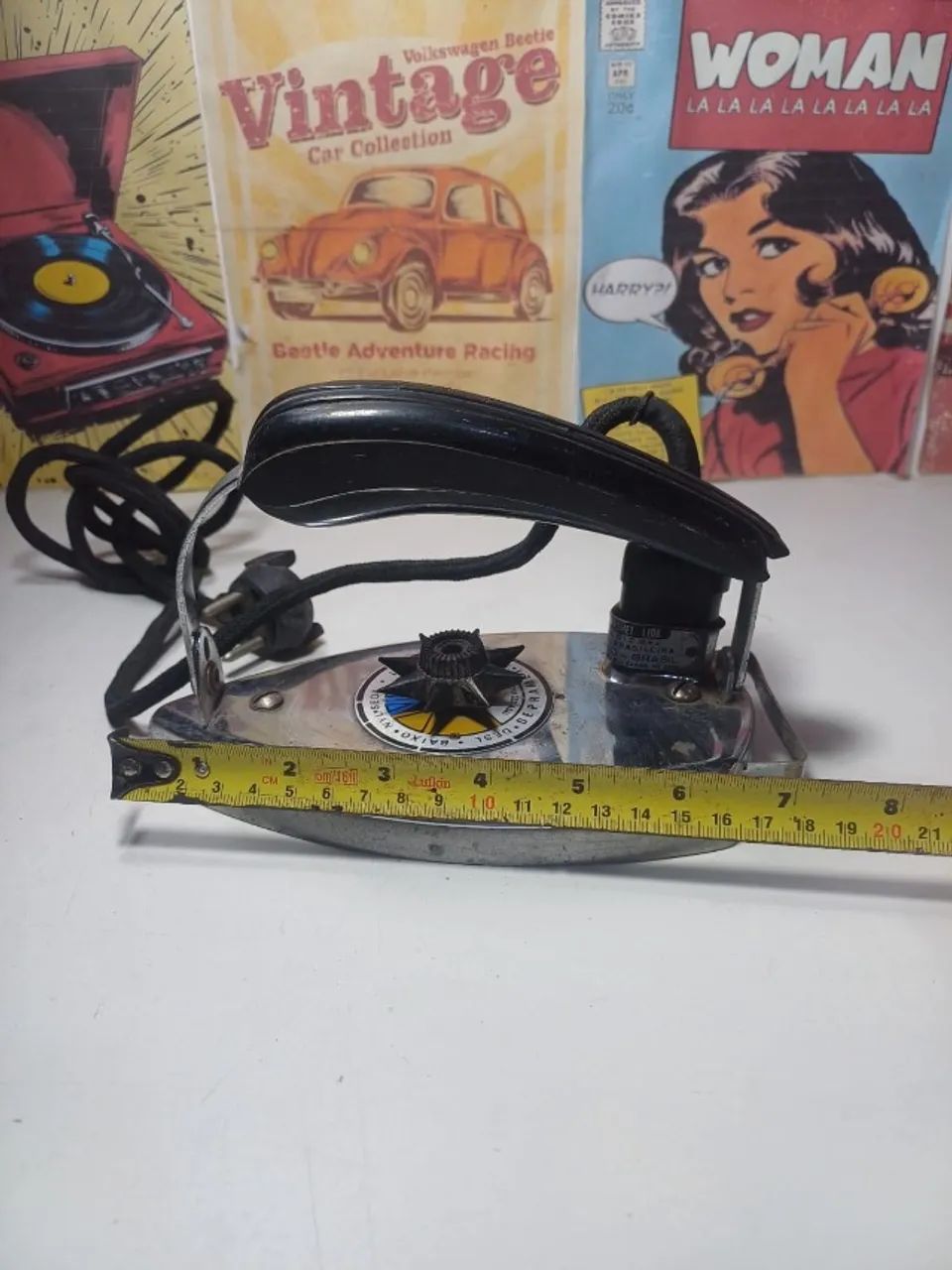 Ferro de passar elétrico vintage  - Foto 5