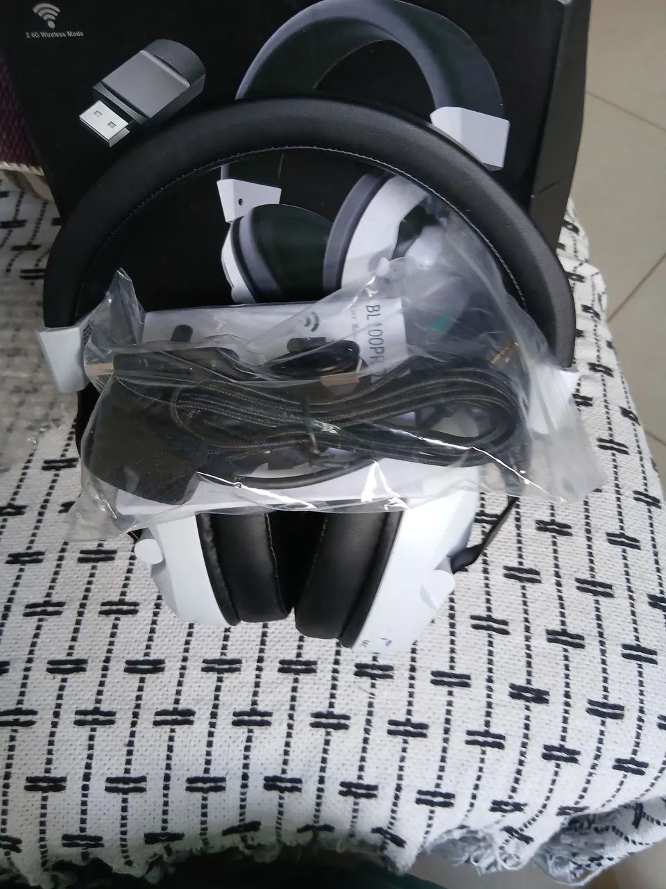 Fone de ouvido headset 