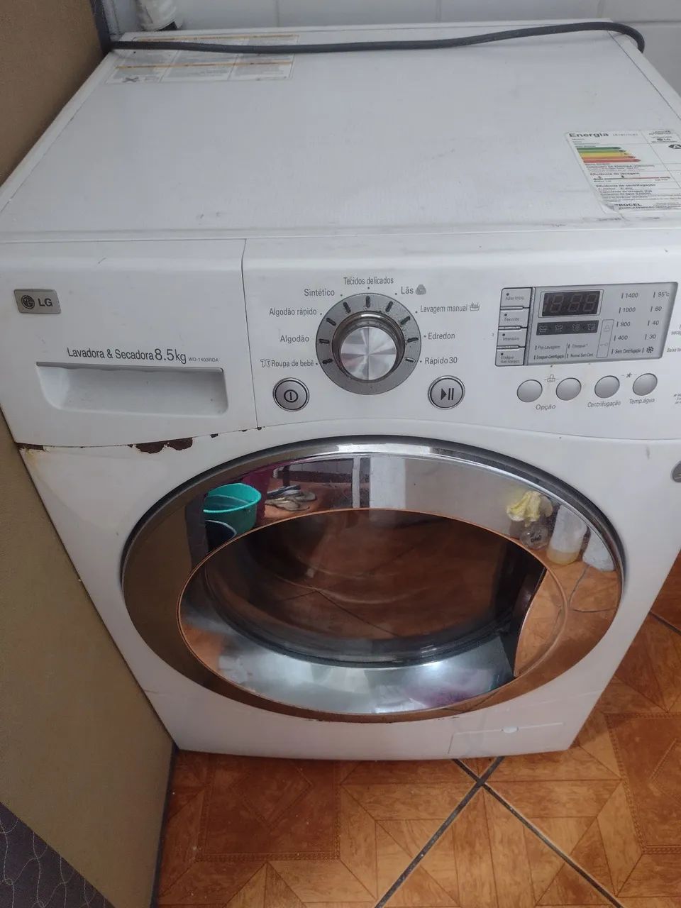 Lava e seca pra vender logo