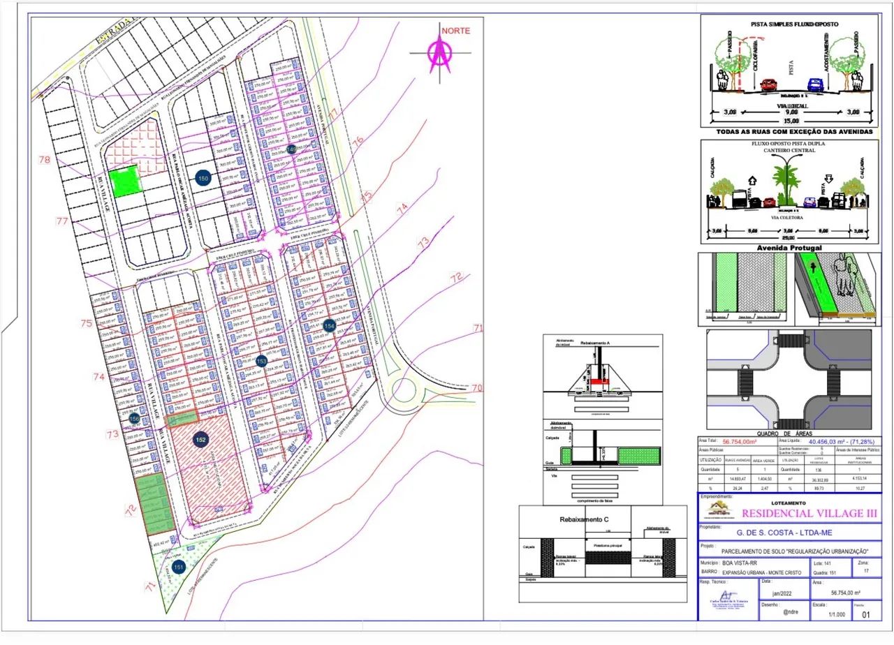 Terreno village a partir r$ 95.000,00