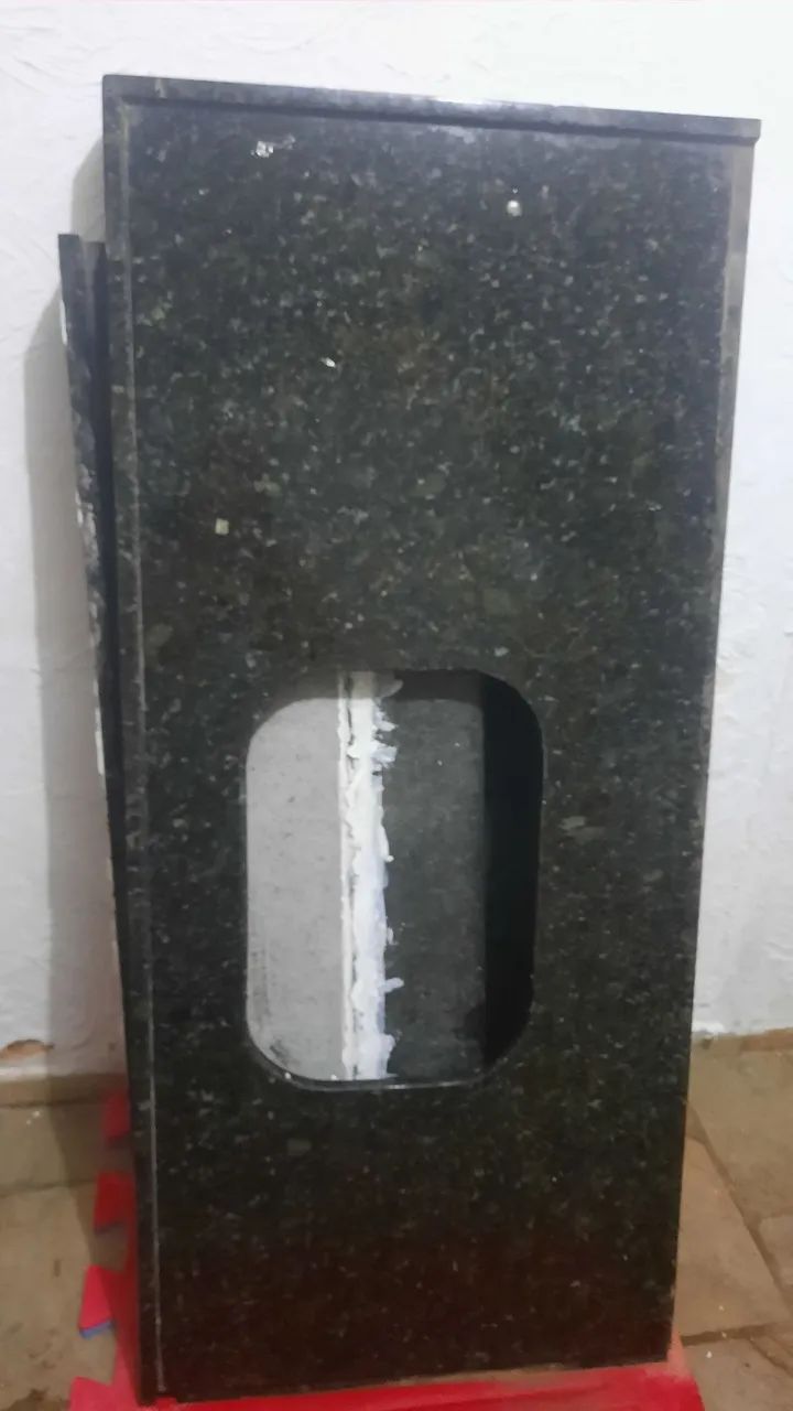 Balcão  em granito com Cuba inox - Foto 2