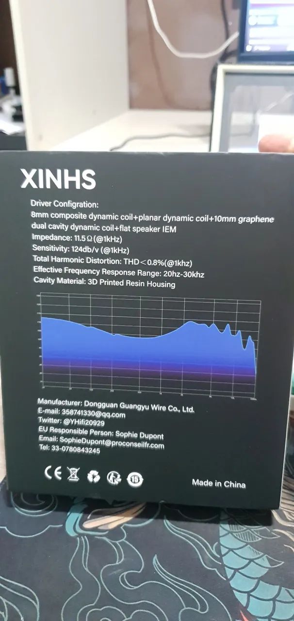 Fone de ouvido profissional XINHS - Foto 4
