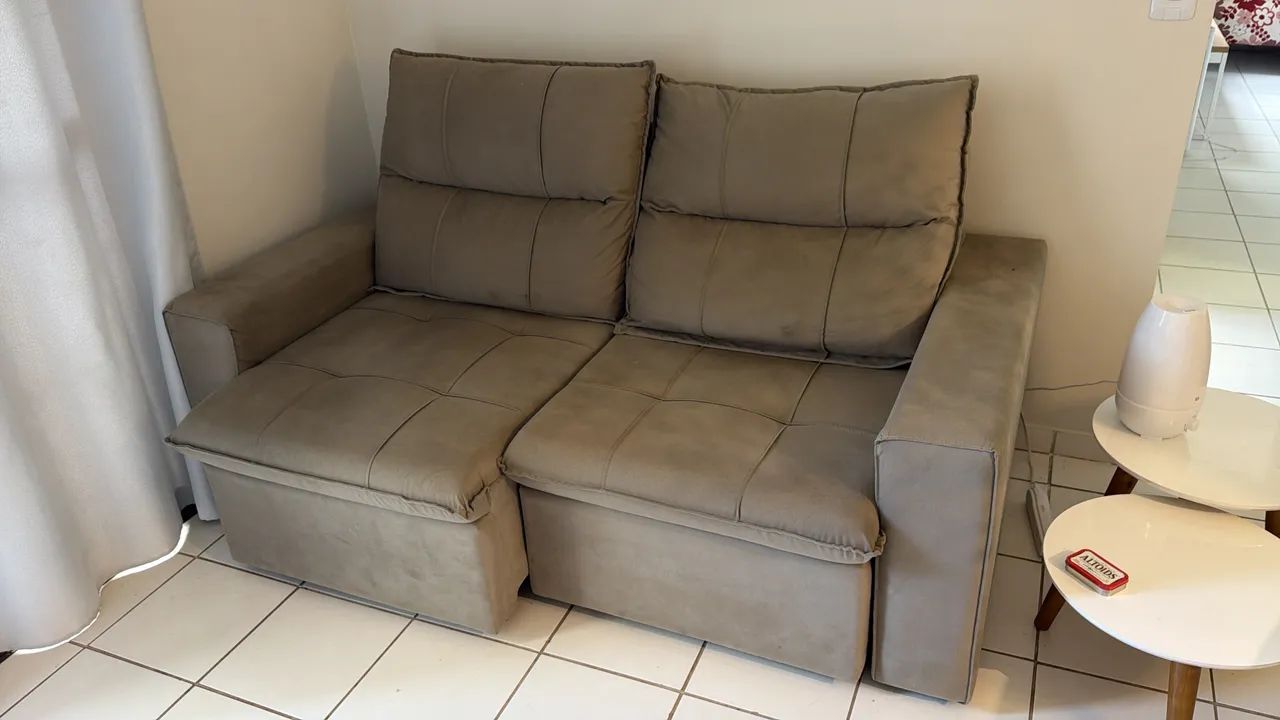 Sofá retrátil 1,80 - Foto 2