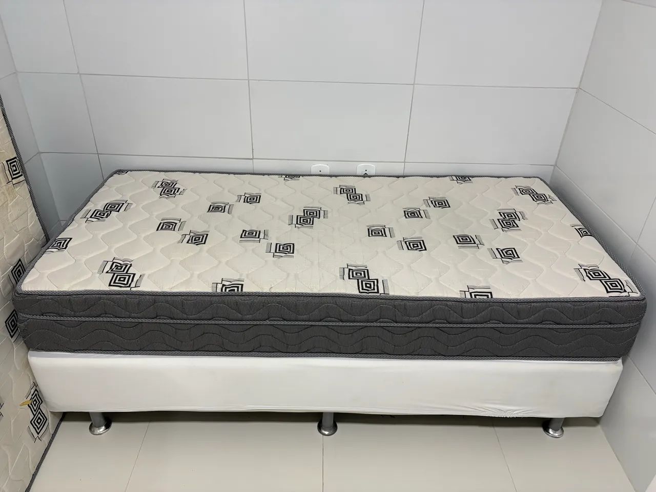 Cama box solteiro Ortobom