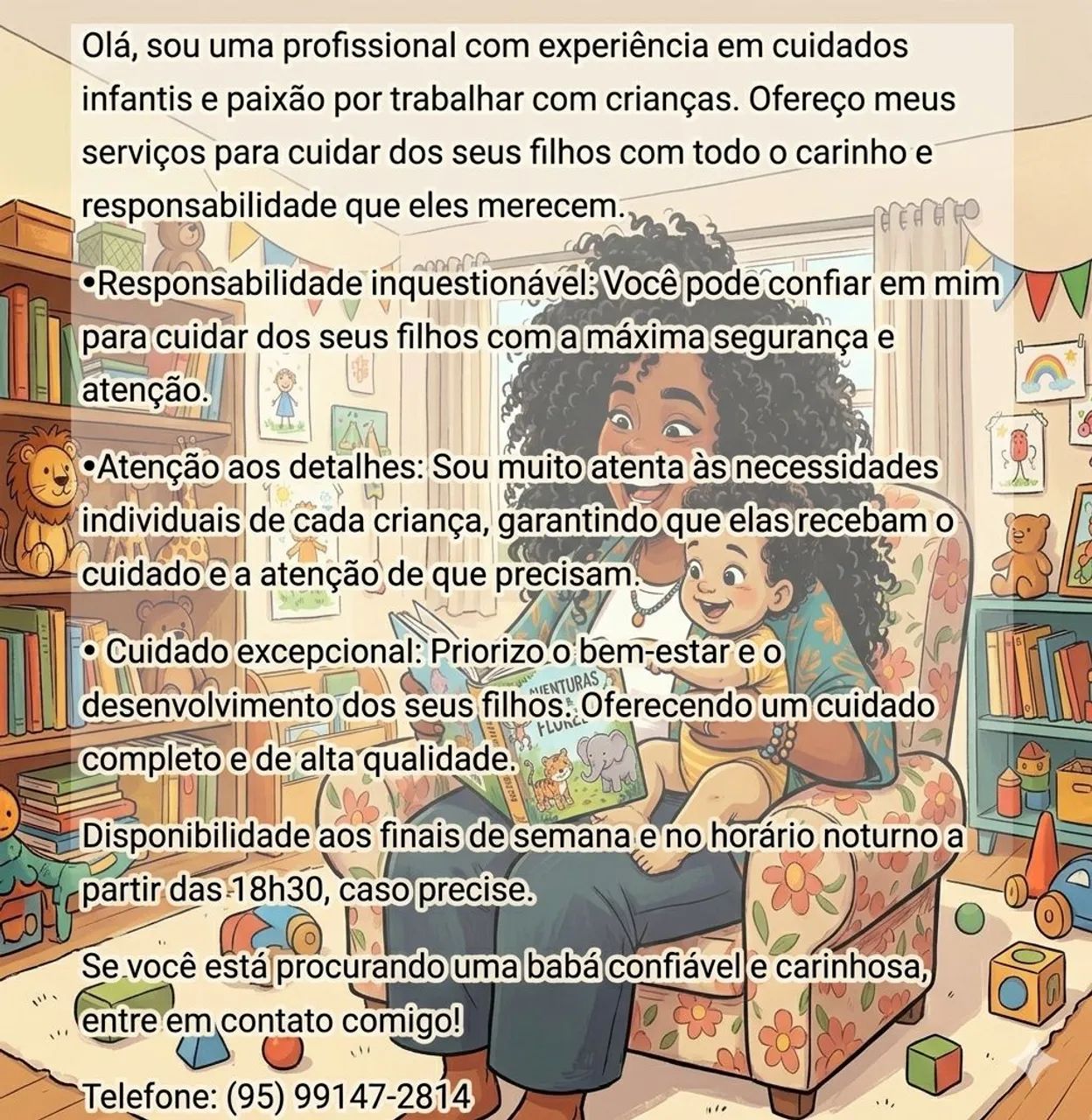 Serviço de babá 