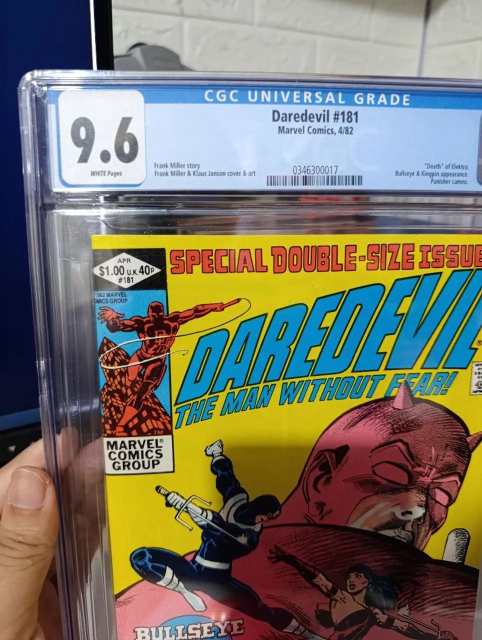 Deredevil #181 CGC 9.6 (Importado)  - Foto 3