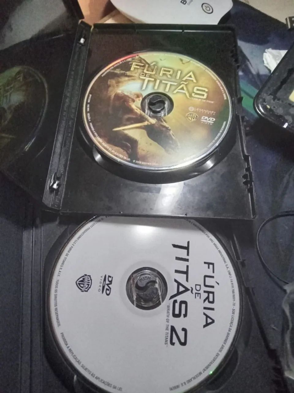 Dvd Furia de Titas 1 e 2 usado - Foto 4