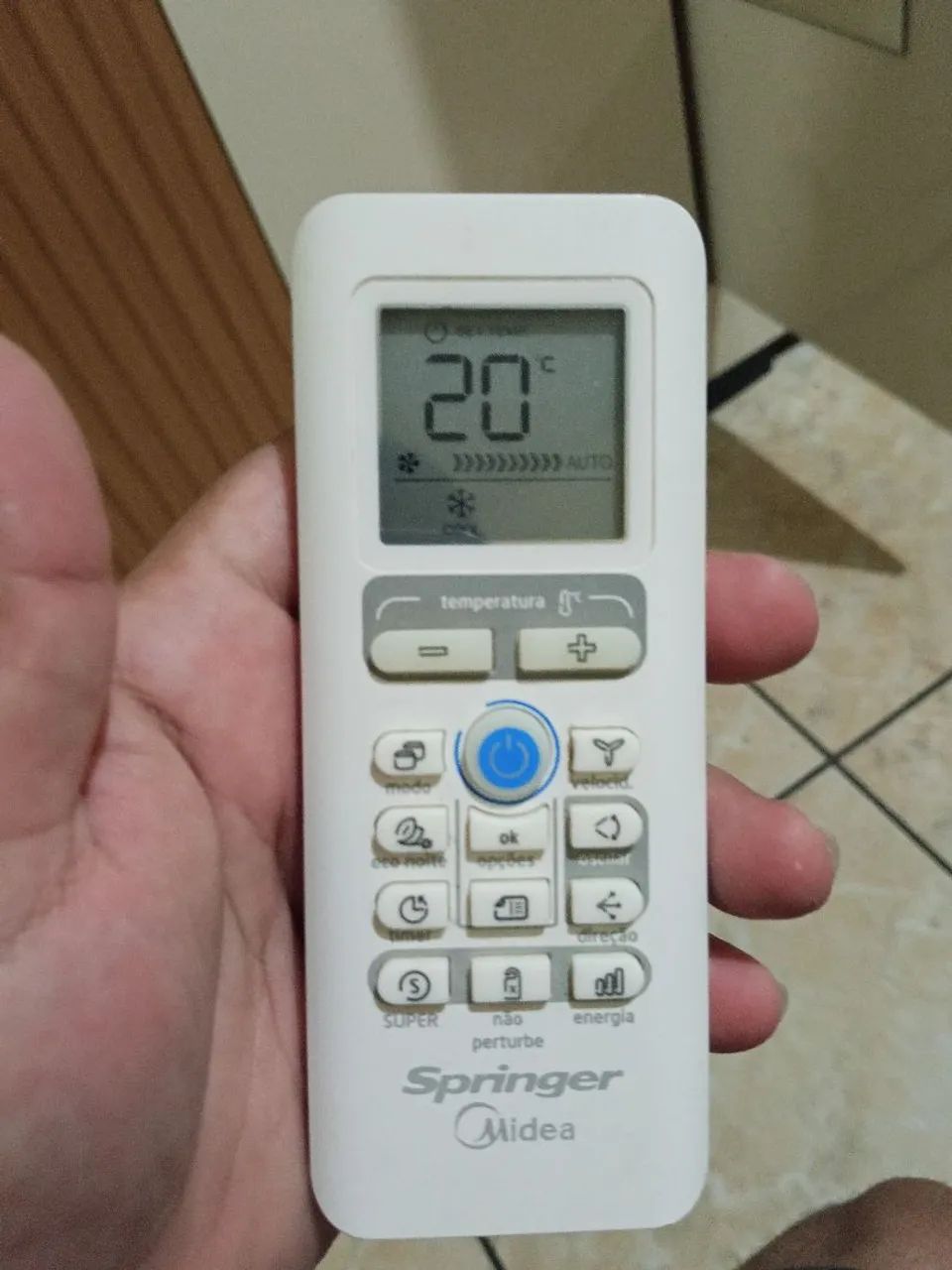 Controle de ar condicionado springer Midea  - Foto 4