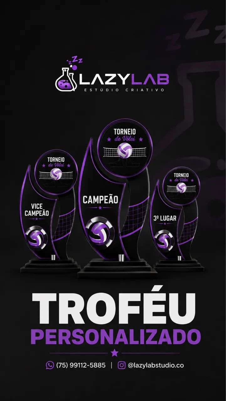 Troféus e medalhas personalizadas