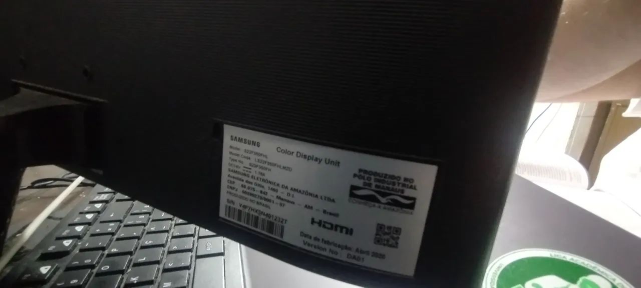 Monitor Samsung 21,5 polegadas - Foto 2