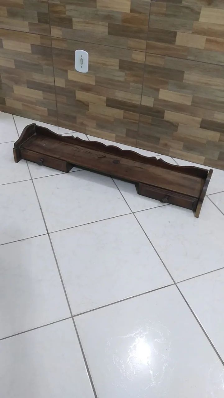 BANCADA VINTAGE COM GAVETAS - Foto 2