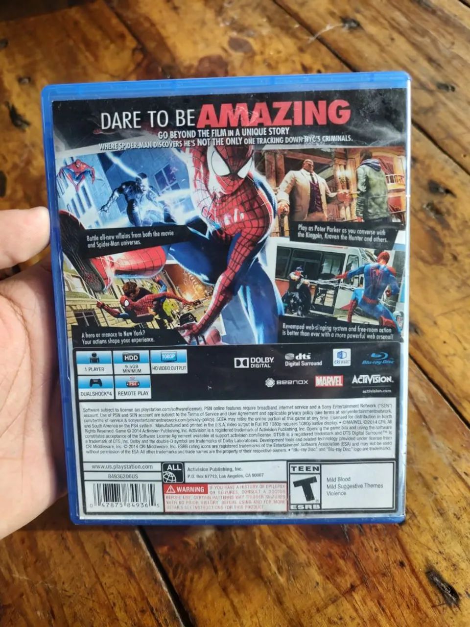 Jogo Raro The Amazing Spider Man 2 - Foto 2