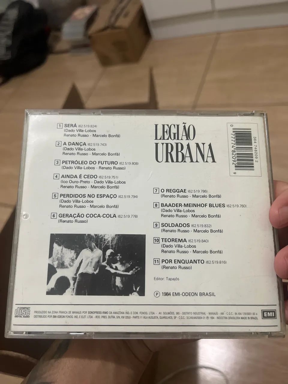 CD Legião urbana 1994 - Foto 2