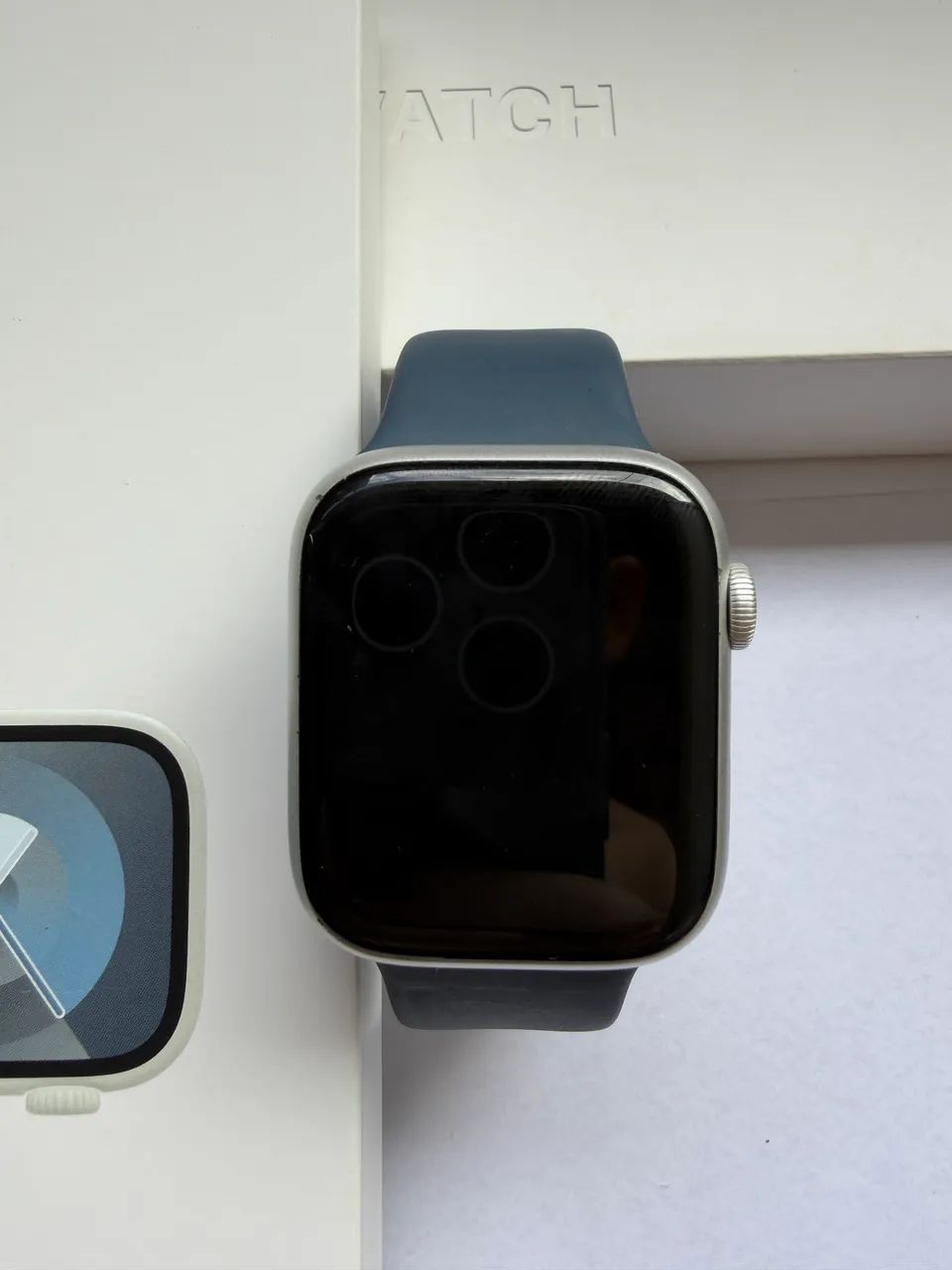 Apple Watch série 9 45mm prata