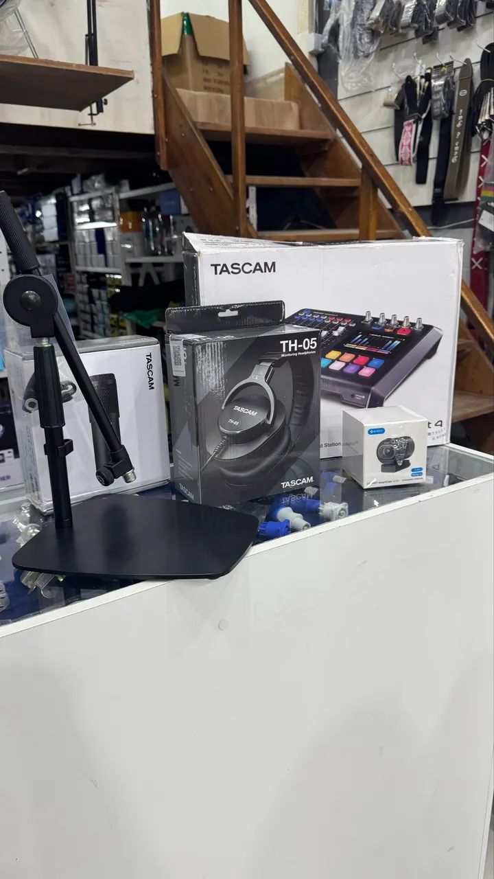 Kit Podcast Tascam