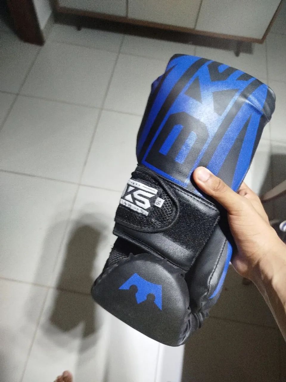 Luva Muay Thai BKS número 16 - Foto 4