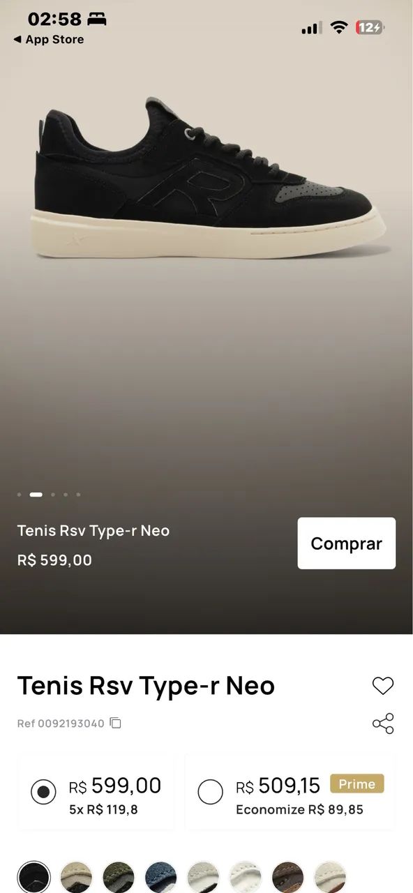 Tênis Reserva type-r Neo - Foto 3