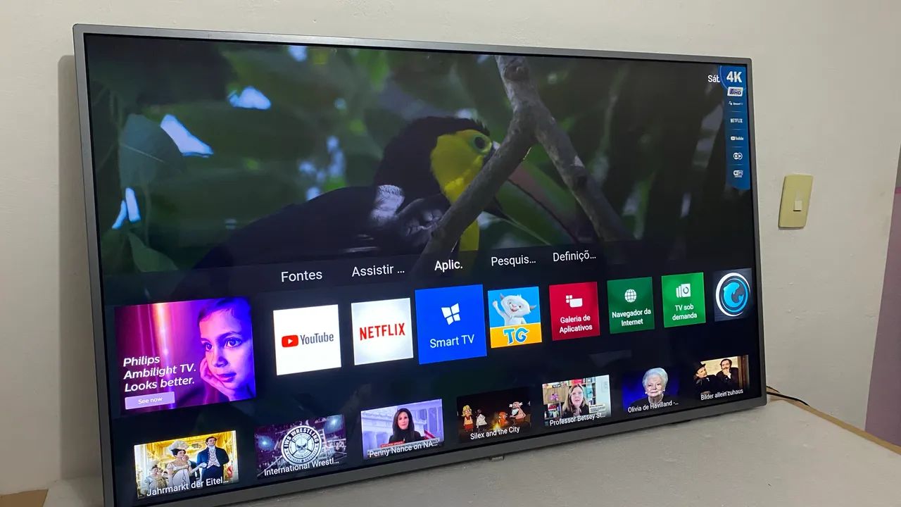 TV SMART 55 POLEGADAS 4K NOVA - Foto 5