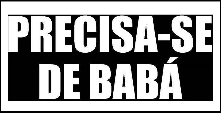Preciso de uma babá com experiência 