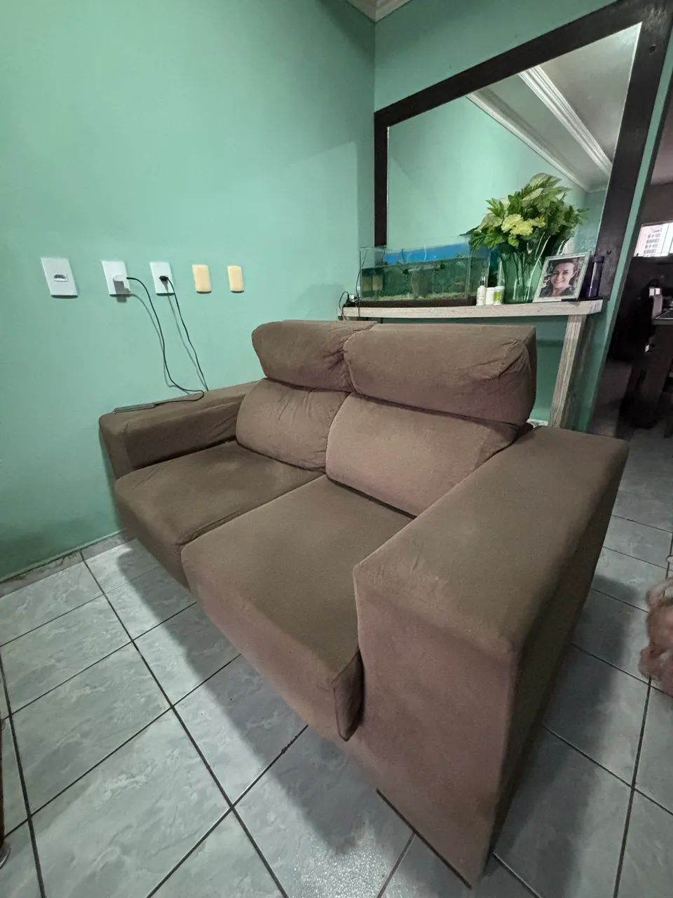 sofás retráteis + um centro de sala - Foto 3