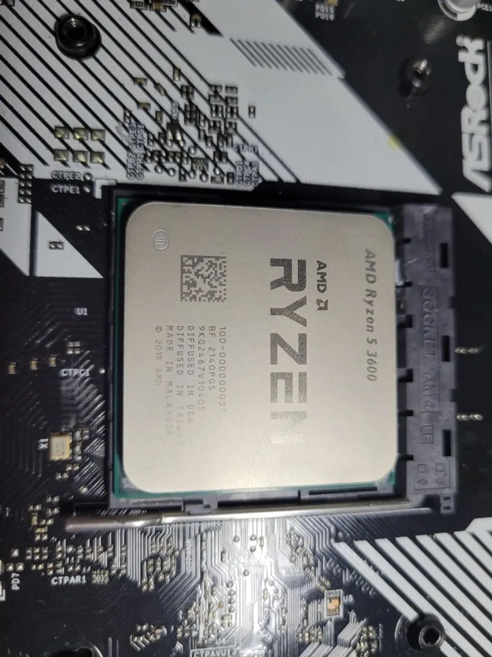 Placa Mãe A320M e Processador R5 3600 - Foto 3