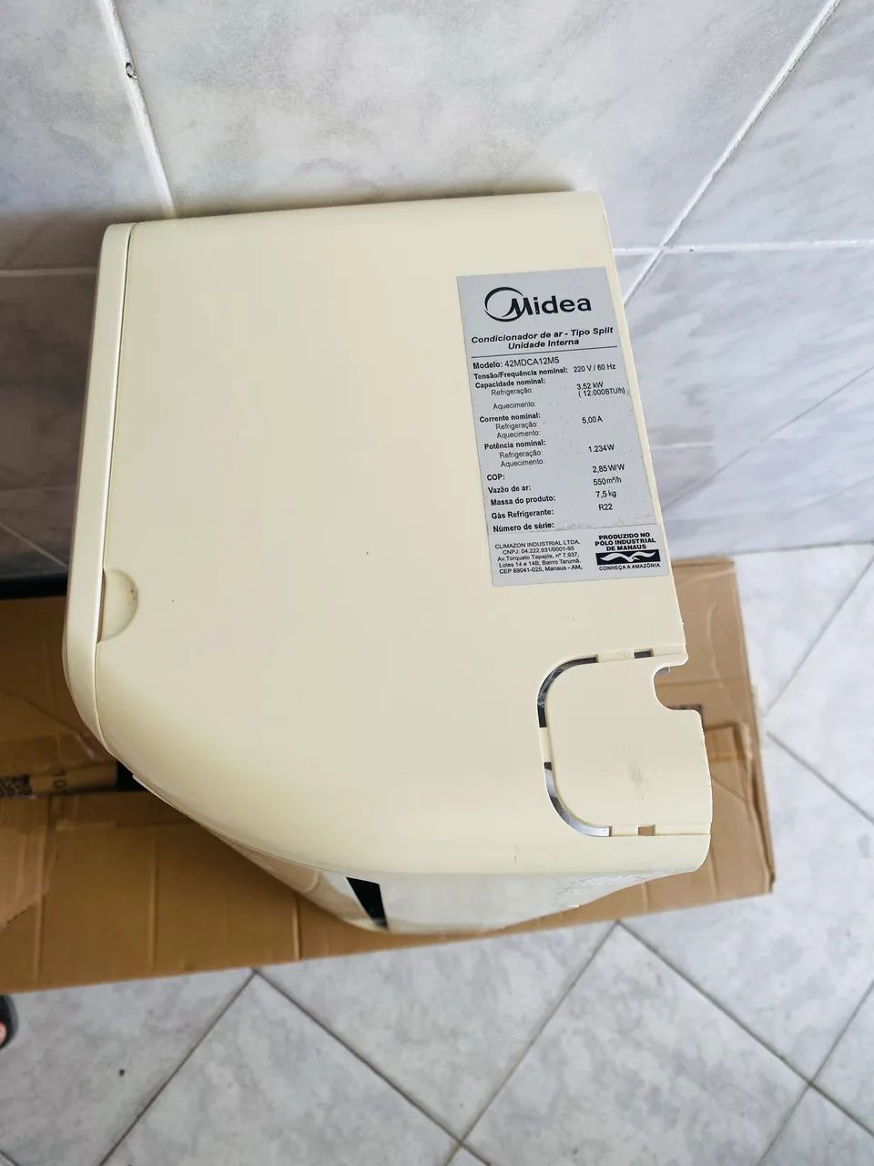 Evaporadora Midea 12 BTU - Foto 3