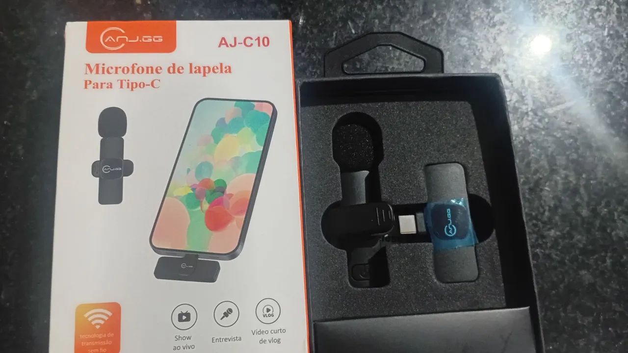 MICROFONE AJ - C10 LAPELA - Foto 2